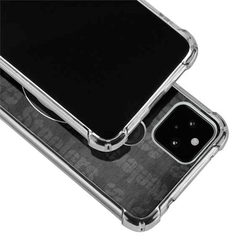 NFL Pittsburgh Steelers Black & White Google Pixel 5 Clear Case